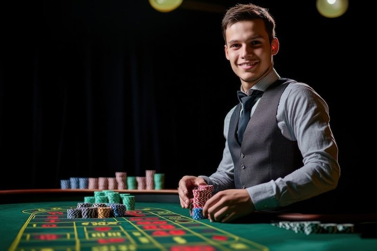 Roulette live dengan multi-kamera